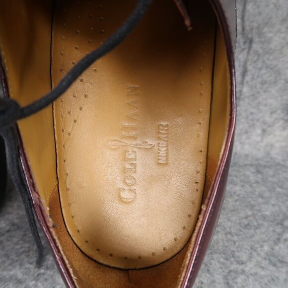 Cole Haan Shoes Men 11.5 Oxford Derby Classic Fashion Leather Formal Dress Brown main image 11